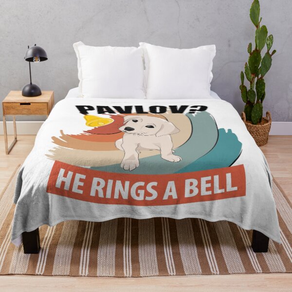 Item preview, Pavlov - He Rings a Bell - Funny Psychology designed and sold by TheInkElephant.