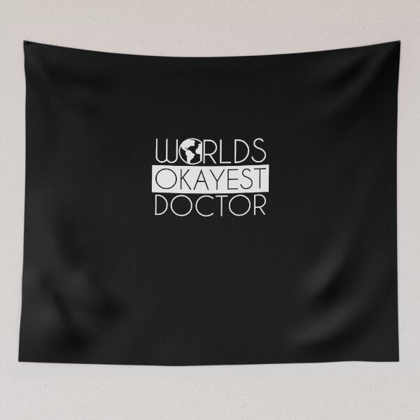 Item preview, Worlds Okayest Doctor designed and sold by vooART.