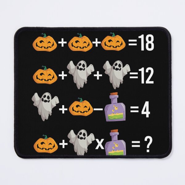Item preview, 2022 Halloween Order of Operations Quiz Math Teacher pumpkin designed and sold by Med ing.