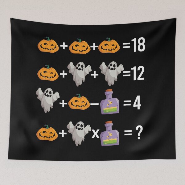 Item preview, 2022 Halloween Order of Operations Quiz Math Teacher pumpkin designed and sold by Med ing.
