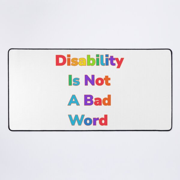 Item preview, disability pride designed and sold by EverGlow Designs.