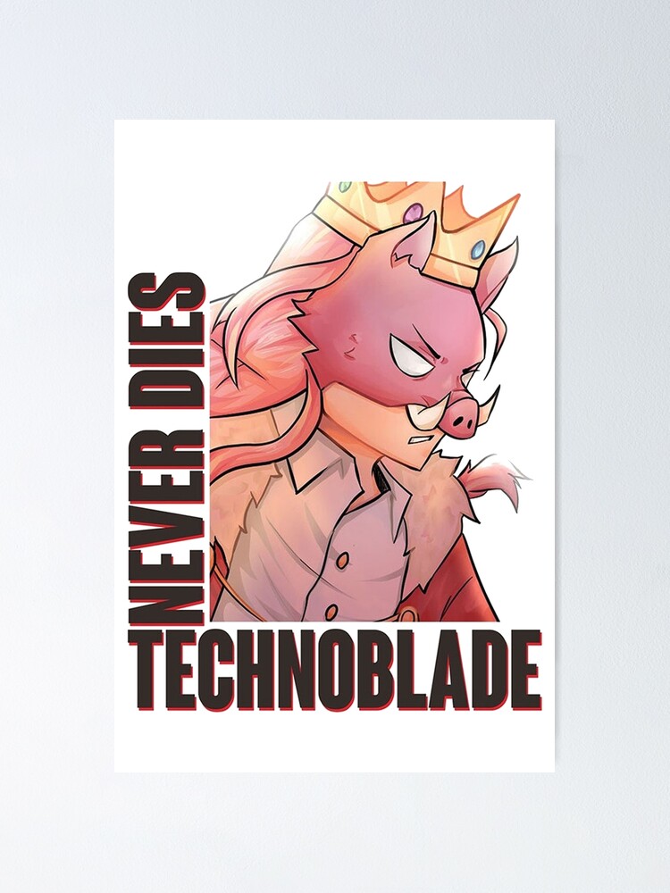 Technoblade NEVER Dies NotInUse - Illustrations ART street