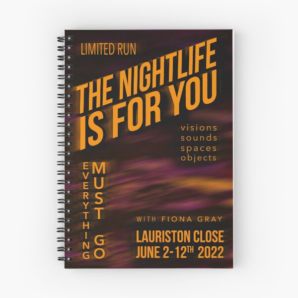 Item preview, THE NIGHTLIFE IS FOR YOU designed and sold by Fiona Gray.