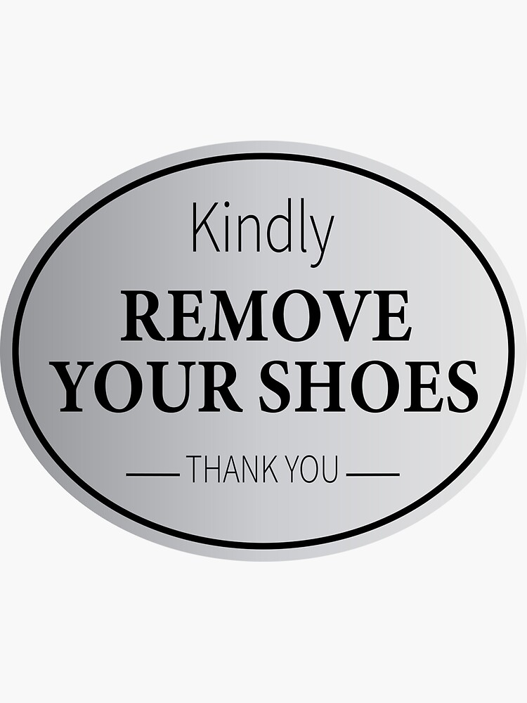 Please Remove Your Shoes Outside Design for Outside Wall Hanging for Home,  Offices, Restaurants, Shops(Multicolored) | Nupur Gifts