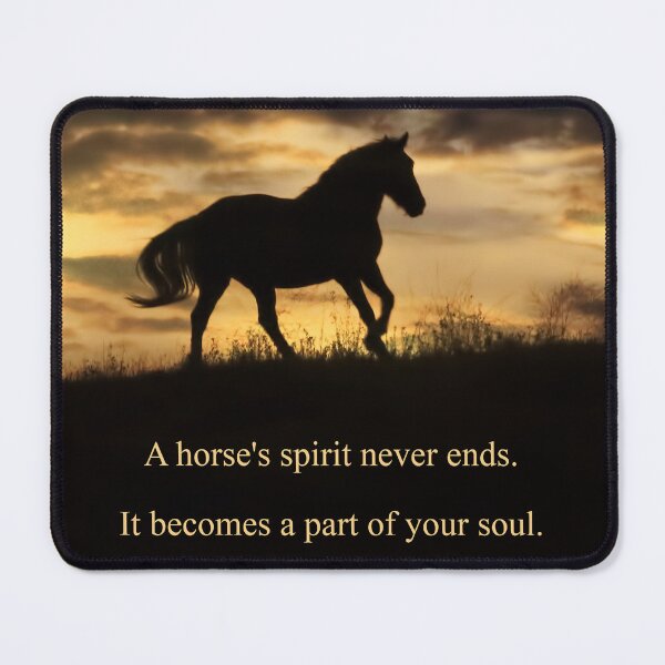 Item preview, Horse Memorial Spirit of a Horse Beautiful Tribute designed and sold by Stephanie Laird.