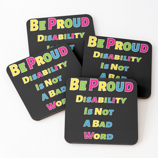Item preview, disability pride designed and sold by EverGlow Designs.