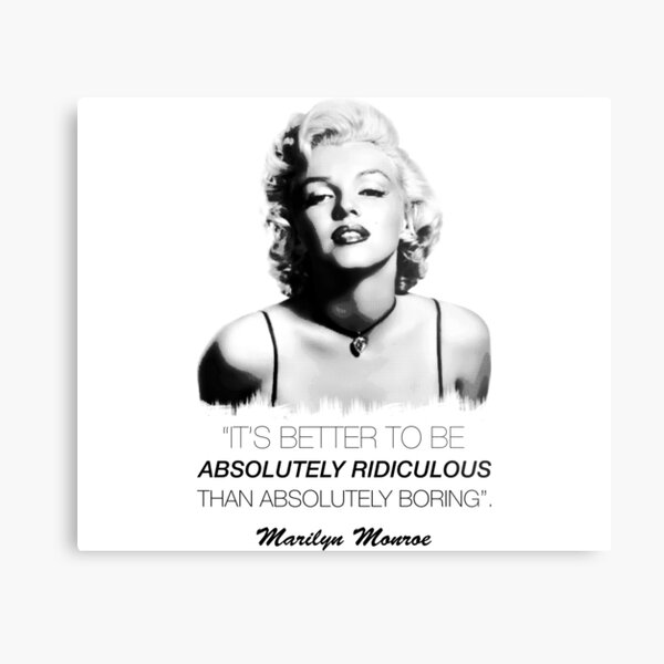 Marilyn Monroe Metal Print