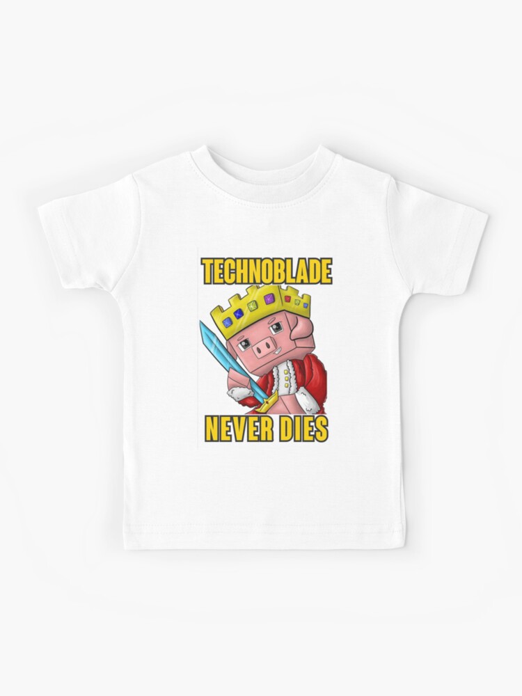 Technoblade Never Dies Kids T-Shirt