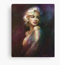 Theo Danella´s Marilyn WW colour Canvas Print
