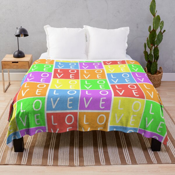 Item preview, So much love in a rainbow - 2x3 Squares - Pastel colors designed and sold by RainbowWordLand.