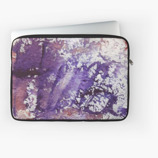Huma. Watercolor Name. Laptop Sleeve