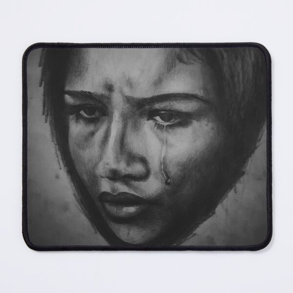 Item preview, Rue Bennet Crying  Drawing designed and sold by artbykymani.