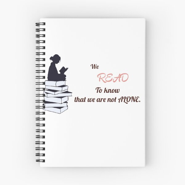 Item preview, We read to know that we are never alone t shirt designed and sold by Hound-dolls.