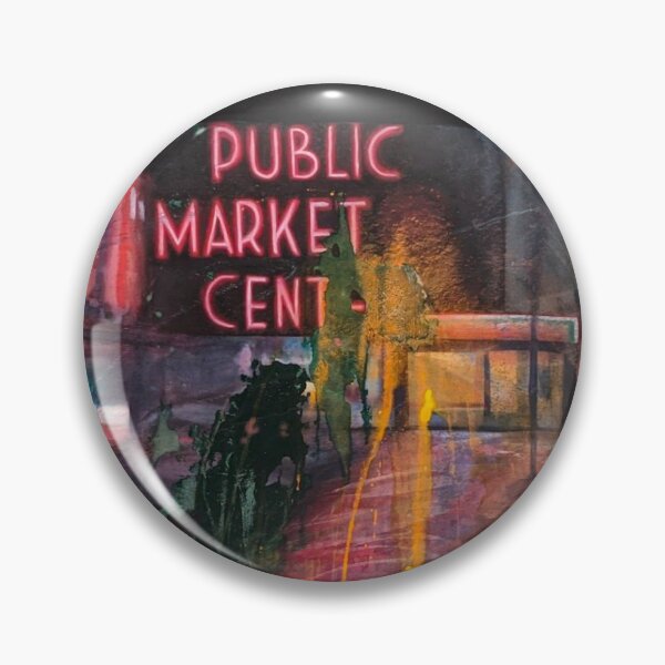 Item preview, PUBLIC MARKET PAINTING designed and sold by Fiona Gray.