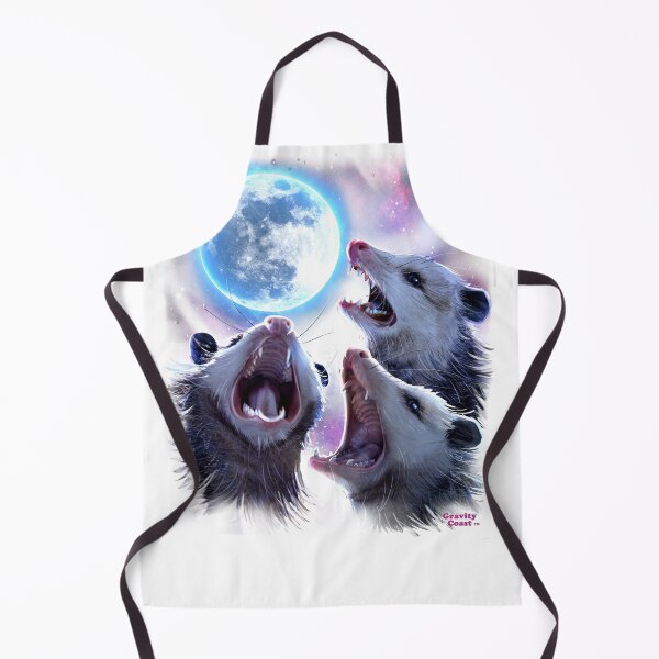 Item preview, Three Opossums Howling at the Moon Funny Possum T-Shirt designed and sold by SiloPressCo.