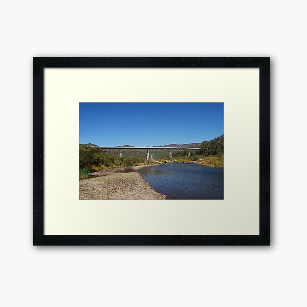 McKillops Bridge - Snowy River Framed Art Print