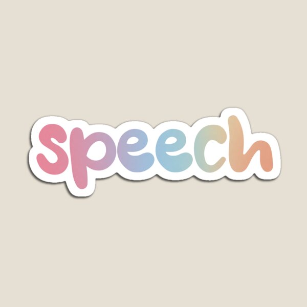 Item preview, speech designed and sold by hunterjlord.