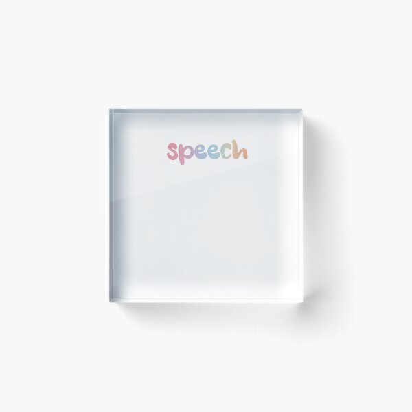 Item preview, speech designed and sold by hunterjlord.