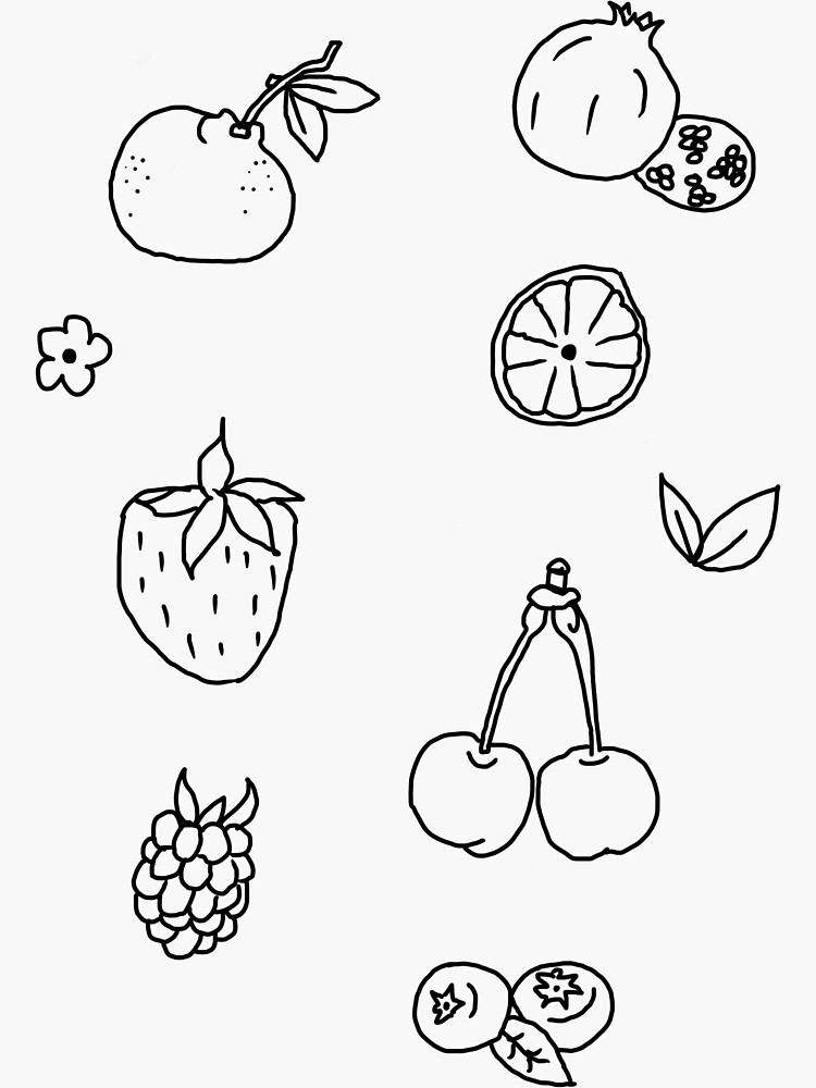 Fruity Doodles Vinyl