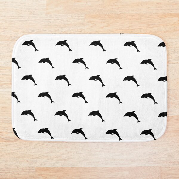Item preview, Dolphin - Black White designed and sold by DMpuki.