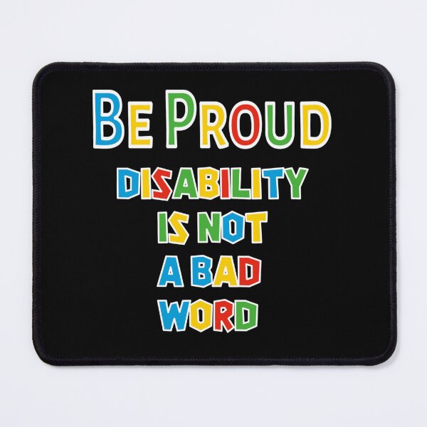 Item preview, disability pride designed and sold by EverGlow Designs.