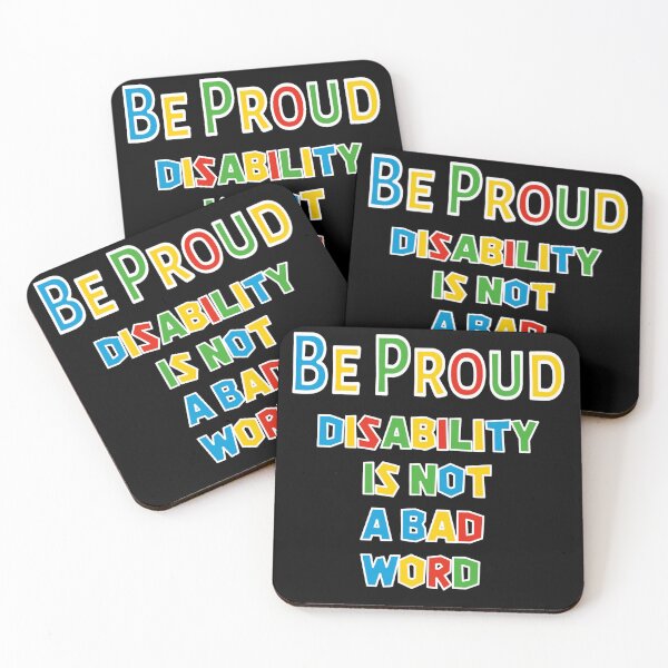 Item preview, disability pride designed and sold by EverGlow Designs.