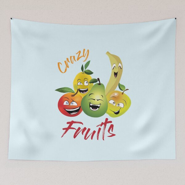 Item preview, Crazy Funny Laughing Fruits designed and sold by danikaVT.