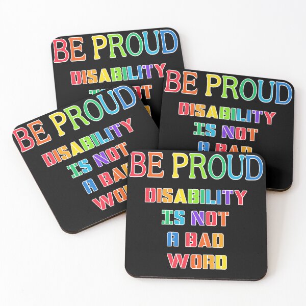 Item preview, disability pride designed and sold by EverGlow Designs.
