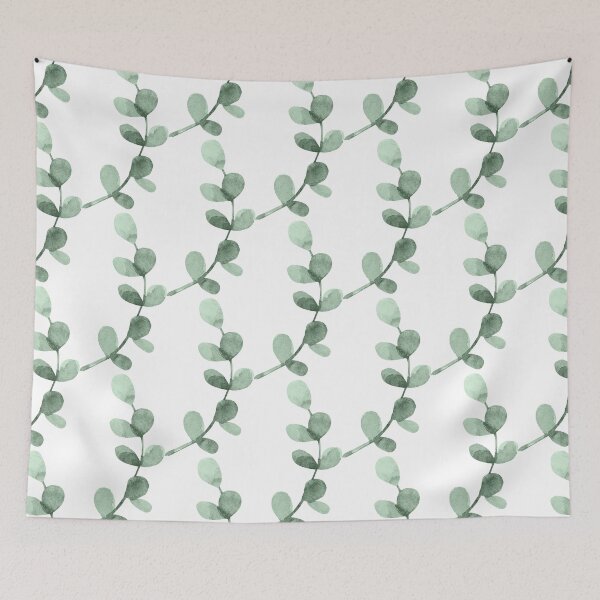Item preview, Simple eucalyptus pattern designed and sold by adiosmillet.
