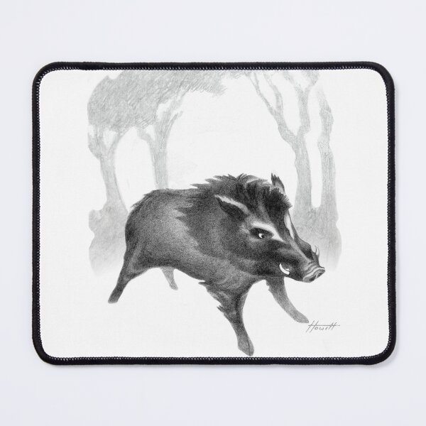 Item preview, Wild Boar At Bay designed and sold by Patricia Howitt.