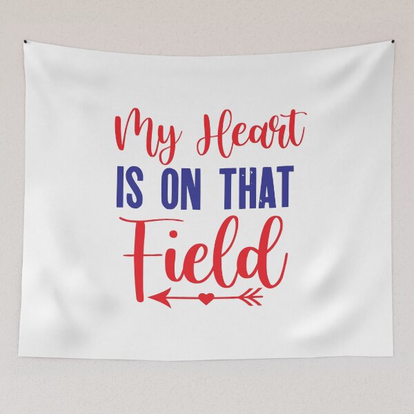 Item preview, Baseball lover Quotes :My Heart Is On That Field designed and sold by remonss.