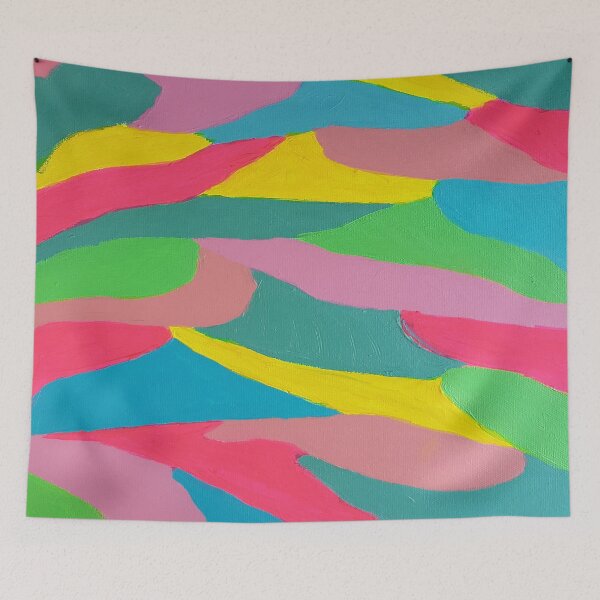 Item preview, Rainbow Swirl Abstract Art designed and sold by DanielleGensler.