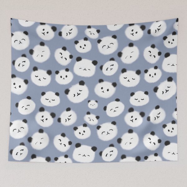 Item preview, Fuzzy panda designed and sold by Aakanksha97.