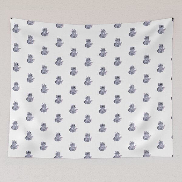 Item preview, yoga raccoon designed and sold by ohammaru.