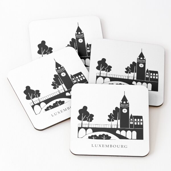 Item preview, European capitals, Luxembourg city designed and sold by OM-lova.