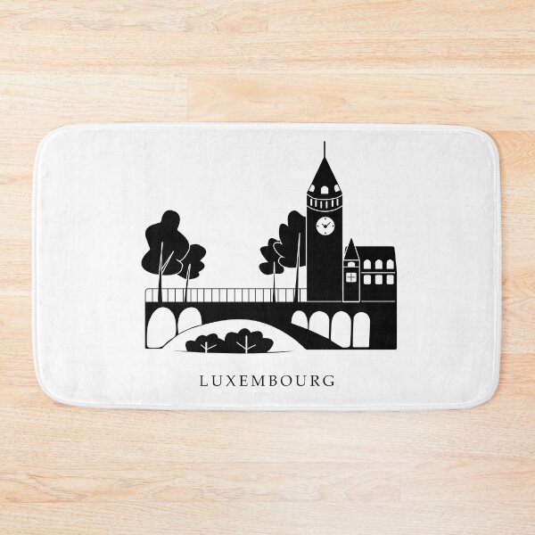 Item preview, European capitals, Luxembourg city designed and sold by OM-lova.