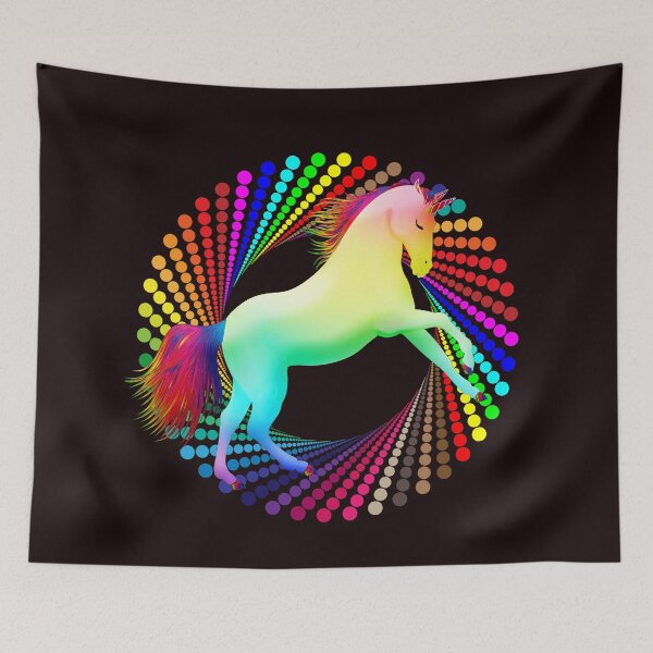 Item preview, Watercolor Unicorn Mythical Creature designed and sold by joseech.