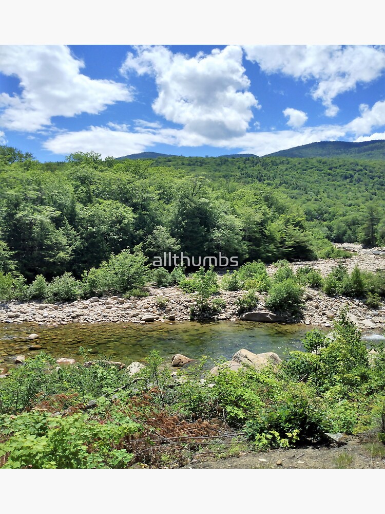 "Saco River, White Mountains, New Hampshire, US" Sticker for Sale by