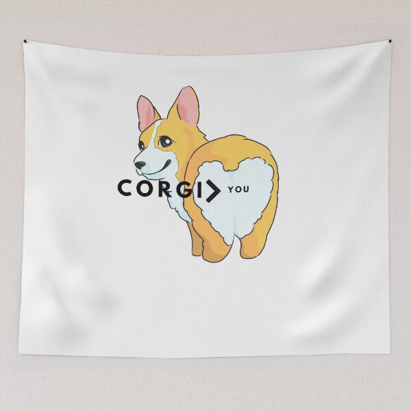 Item preview, Corgi more You. Corgi dog funny  designed and sold by T-Look.