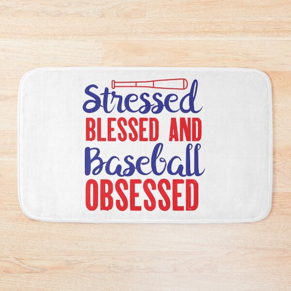 Item preview, Baseball lover Quotes Stressed Blessed And Baseball Obsessed designed and sold by remonss.