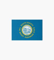 Flag of South Dakota Art Board