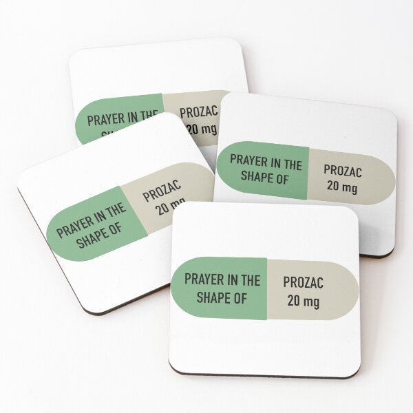 Item preview, Prayer in the Shape of Prozac designed and sold by hakunamatata72.