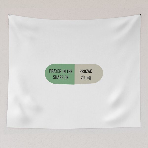 Item preview, Prayer in the Shape of Prozac designed and sold by hakunamatata72.