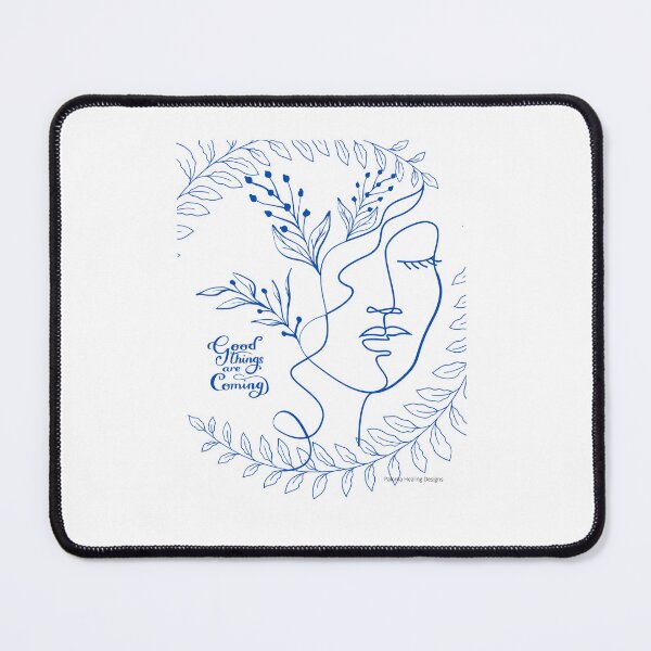Item preview, Good things are Coming royal blue abstract designed and sold by PalomaHealing24.