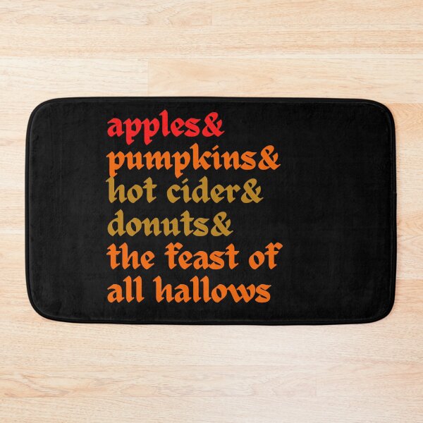 Item preview, Medieval Halloween Autumn Meme Apples Pumpkins Cider Donuts All Hallows designed and sold by MaryKunzGoldman.