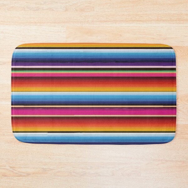 Item preview, Colorful stripes Serape Mexican serape blanket vibrant zerape jorongo saltillo zarape designed and sold by T-Mex.