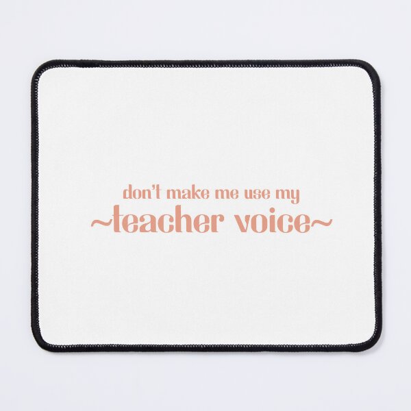 Item preview, teacher voice designed and sold by hunterjlord.