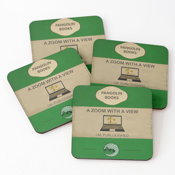 Item preview, A Zoom with a View - Coaster designed and sold by BenCowanArt.