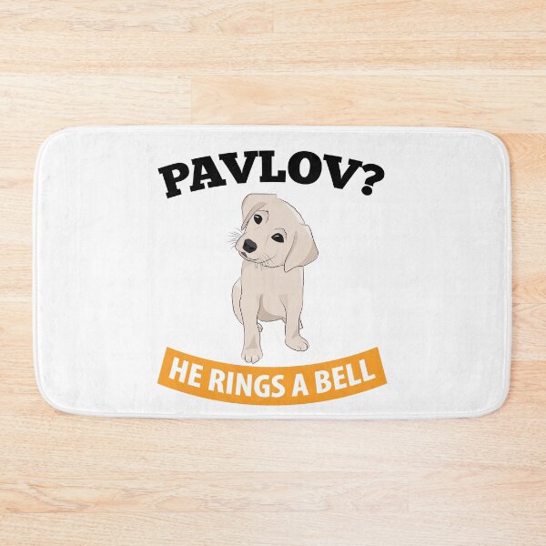 Item preview, Pavlov - He Rings a Bell - Funny Psychology designed and sold by TheInkElephant.