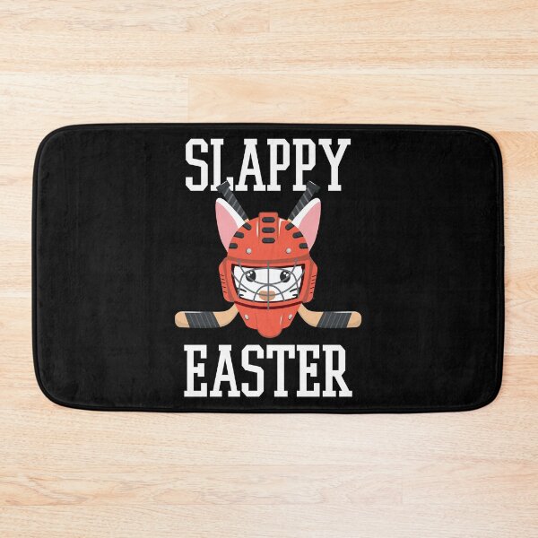 Item preview, Slappy Easter Bunny Rabbit Hockey Player Sport Lover designed and sold by haselshirt.